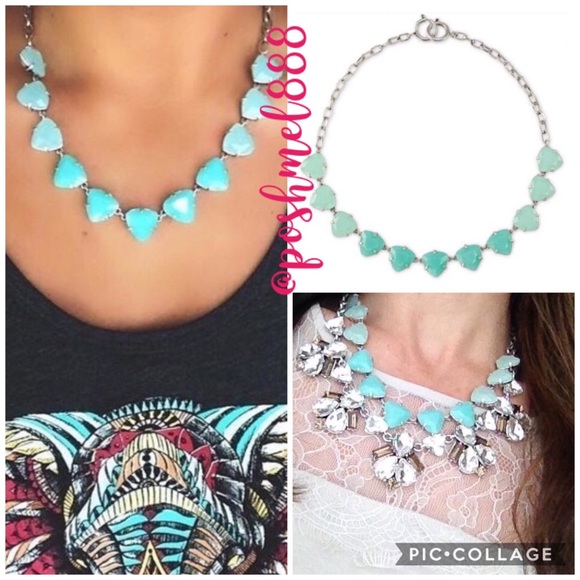 :: Stella & Dot🧞‍♂️Aqua Ombré Somervell Necklace - Picture 7 of 16